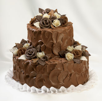 Delicious Chocolate Wedding Cakes