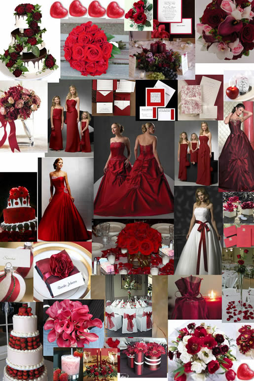 Eddilisa's blog: Color scheme While it is Valentine 39s Day most brides