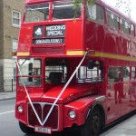 wedding red bus Wedding Red Bus