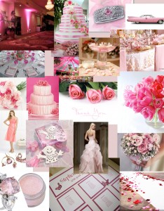 baby pink wedding "Baby pink wedding theme"