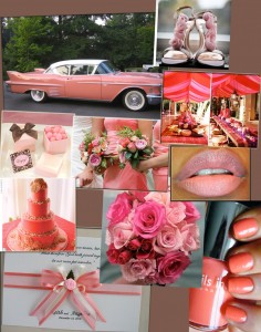 coral pink theme Coral Pink Wedding Theme ideas