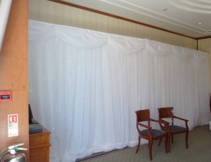 WEDDING backdrop